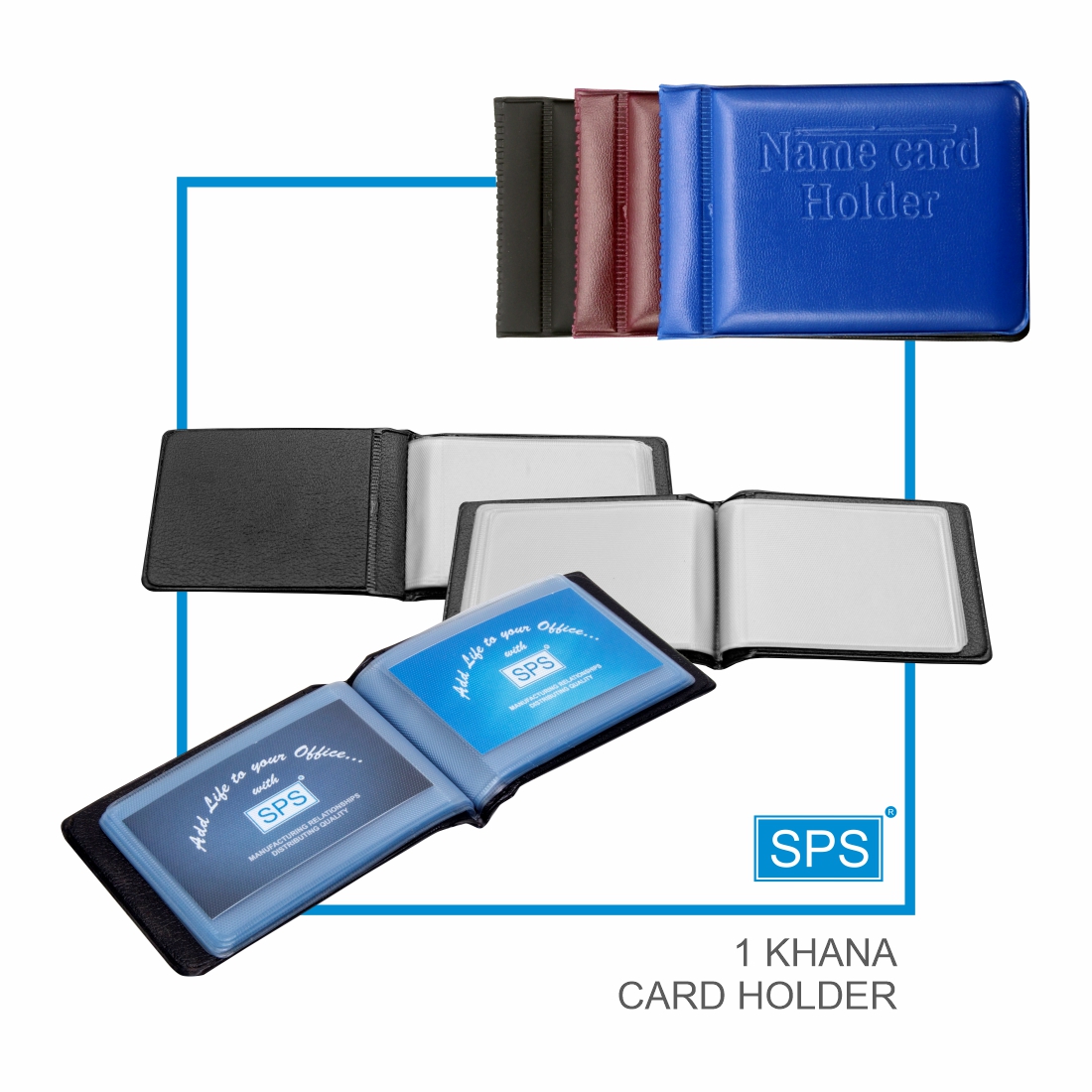 1 KHANA PVC CARD HOLDER 